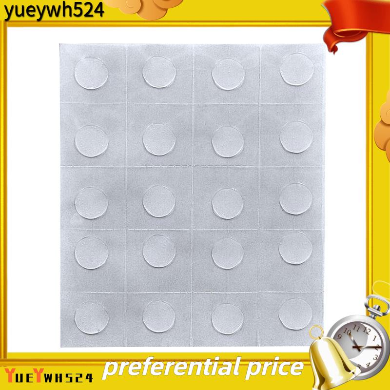 【yueywh524】1000 Piece Clear Double Sided Adhesive Dots Round