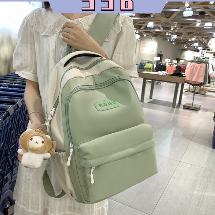 Summer New Doughnut Macaroon Backpack large capacity School Bag