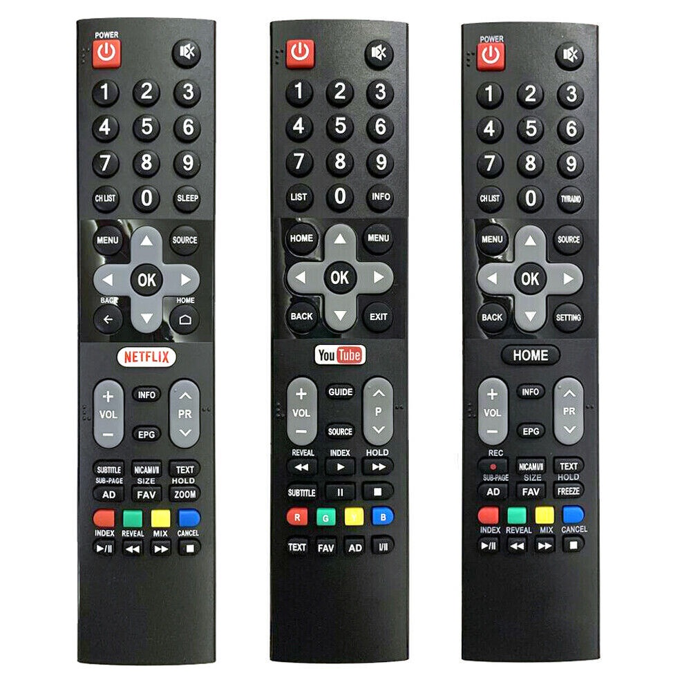 New Remote Control For Skyworth LCD LED Smart TV With Netflix YouTube ...