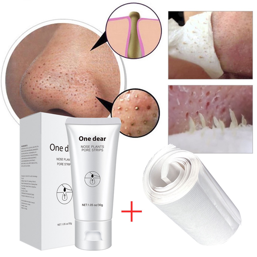 Blackhead Remove Nose Mask Peel Nasal Strips Deep Cleansing Shrink Pore