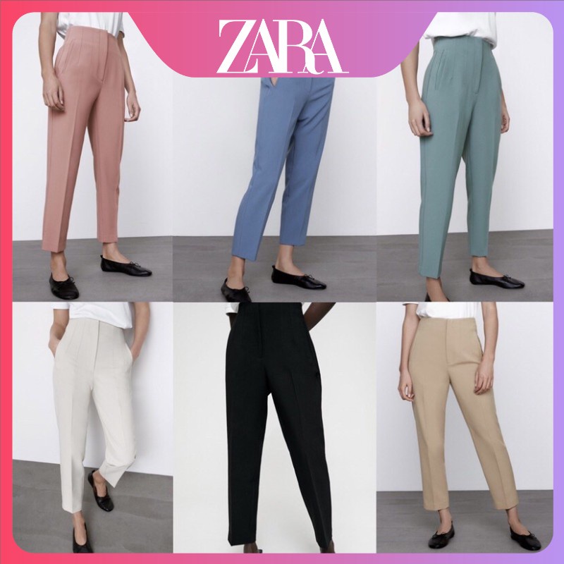 ZARA high waist trousers
