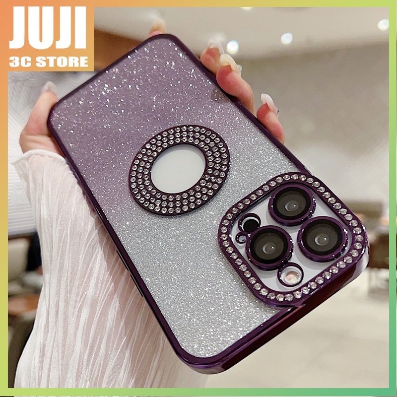 Luxury Diamond Case for IPhone 15 Pro Max Camera Protector Soft TPU