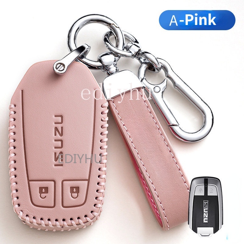 Isuzu D-max / Mu-x 3.0 / X-series Leather Car Key Case Keychain For ...