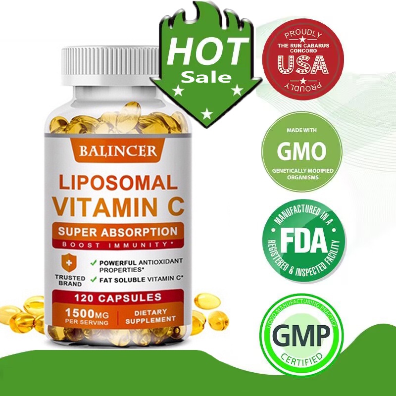 Nutrivein Liposomal Vitamin C 1500mg，High Absorption VIT C Supports