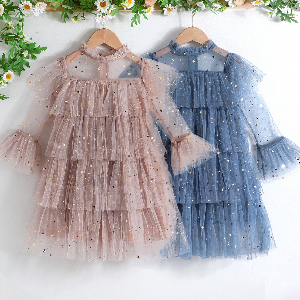 XOXO Tulle Tutu Long Sleeve Dress main image 0