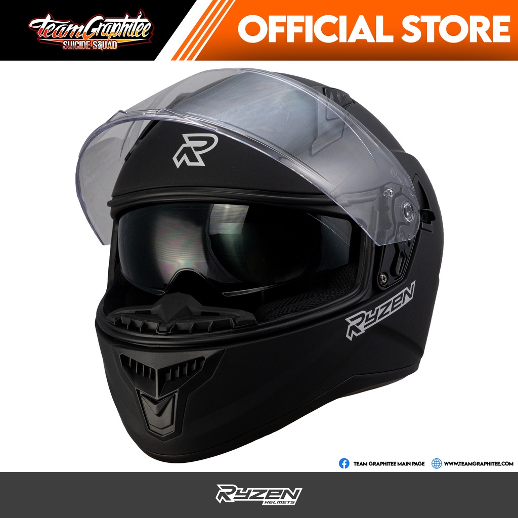RYZEN HELMET ZX900 FULL FACE DUAL VISOR Shopee Philippines