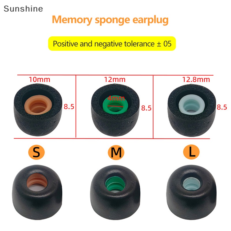 Sunshine> 1 Pair Protective Earbuds Antiallergic Ear Plugs for Sony WF1000XM4 WF1000XM3