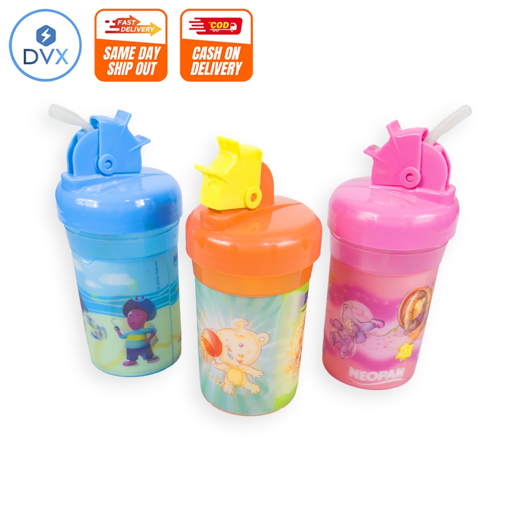 COD DVX Kids Tumbler with Takip 400ml Plastic Sippy Cup w/ Design ...