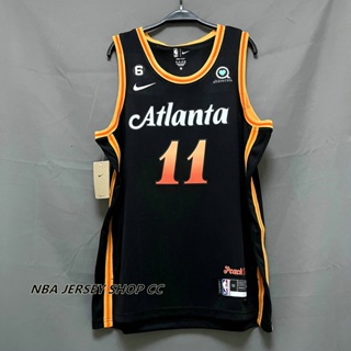Nike Men's Trae Young Atlanta Hawks 2022 City Edition Swingman Jersey, Black, Size: XS, Polyester