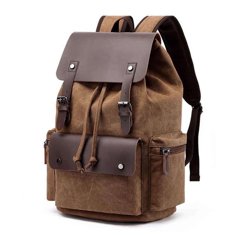 Canvas outdoor backpack best sale