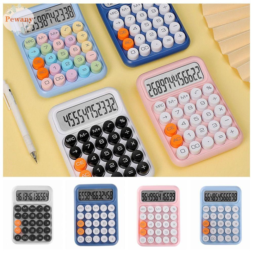 PEWANYZZ Mechanical Keyboard Calculator, 12digit Large Display Cartoon