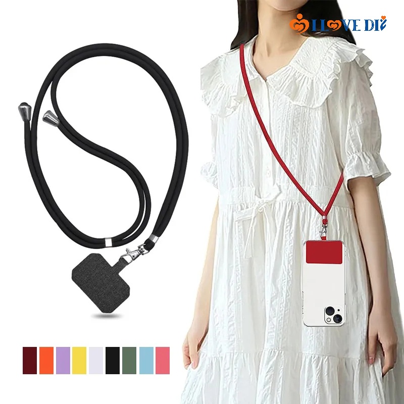 Anti-lost Neck Strap Lanyard for Mobile Phone/ Universal Adjustable ...