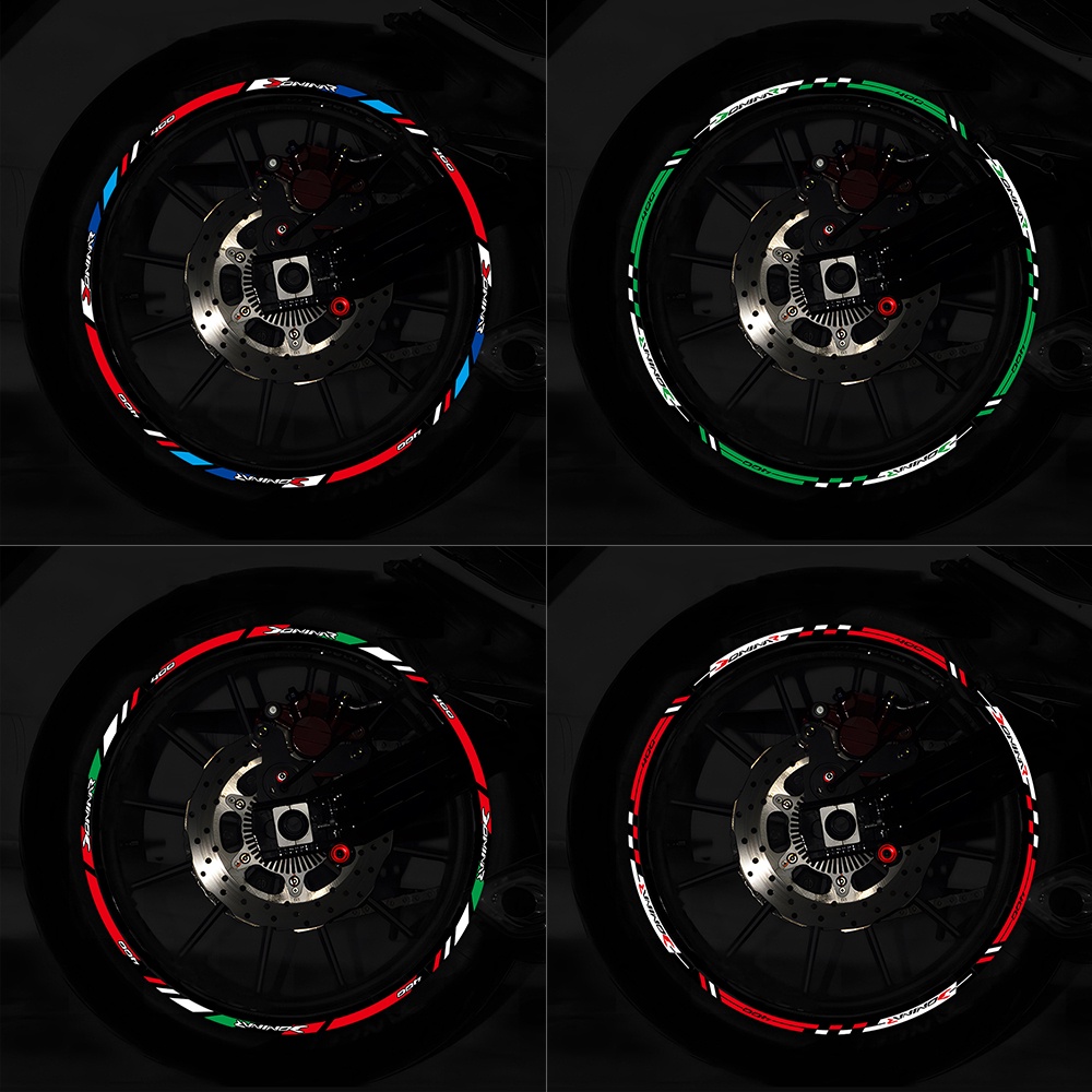 For Bajaj Dominar 400 Motorcycle Wheel Hub Sticker Reflective Rim ...