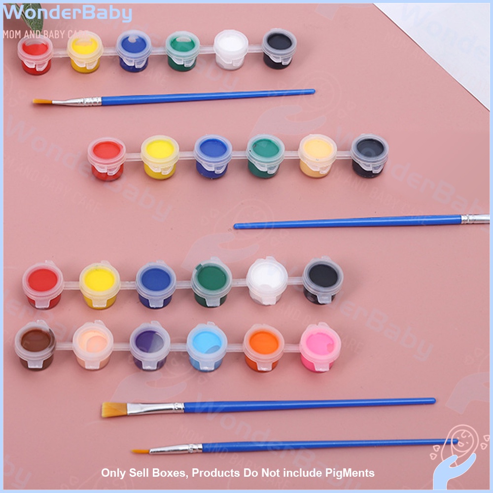 Watercolor Workbook For Beginners, Lex Studio, 12 Colors Watercolor Paint Set Brushes Easy Flower Sketches For Creative Learning All Set