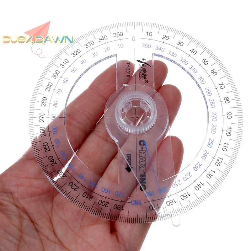 [Dusk Dawn] Portable Diameter Of 10cm Plastic 360 Degree Pointer ...