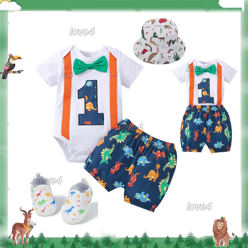 Jungle Safari Costume Baby Boy Safari Outfit Infant Toddler Dinosaur