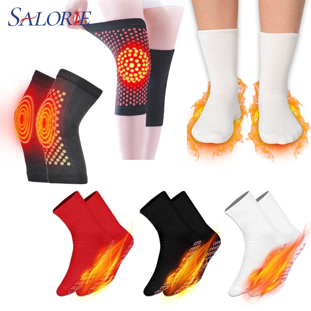 Salorie Self-Heating Health Care Socks self-heating knee pads to keep ...