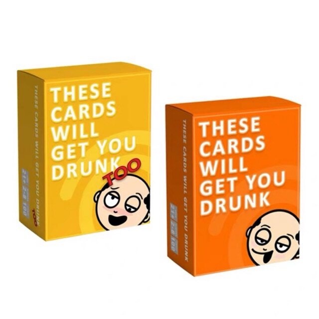 These Cards Will Get You Drunk Fun Adult Drinking Game Shopee Philippines