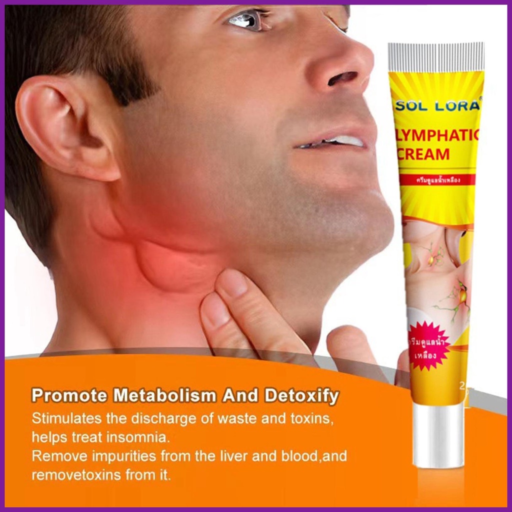 Lymph Nodes Herbal Detox Cream Lymphatic Cream Swelling Reducer Lipoma