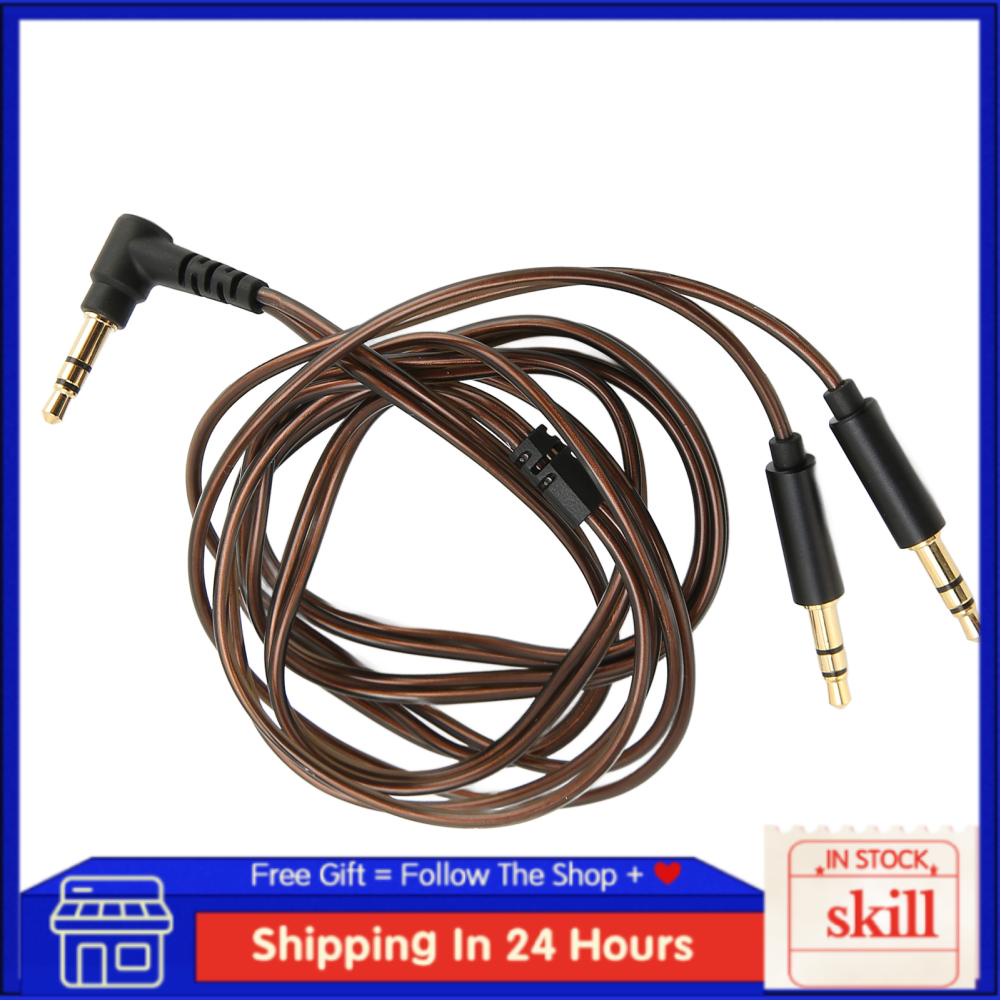 Skill 3.5mm to Dual Headphone Upgrade Cable Fit for Hifiman Sundara