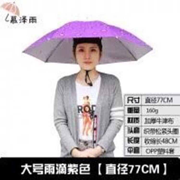 Head umbrella hat on sale