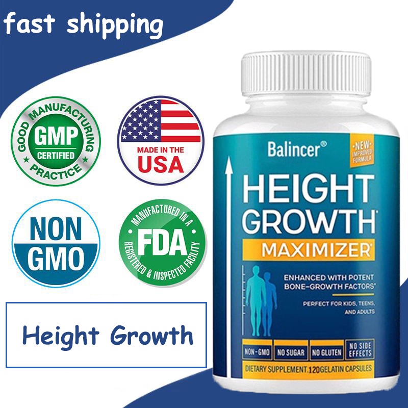 Height Growth Maximizer Natural Peak Height Promote Bone Growth