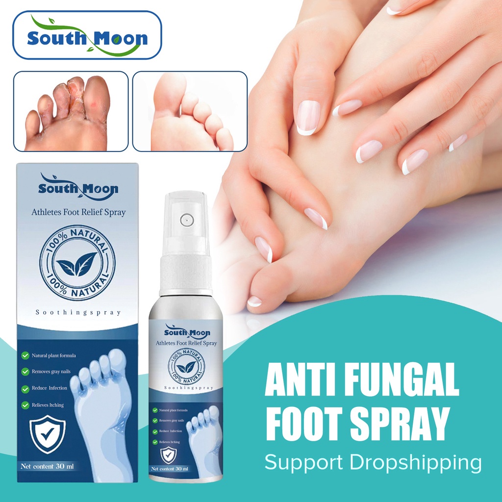 South Moon Athletes Foot relief spray Foot Odor Spray Anti Fungi Itch