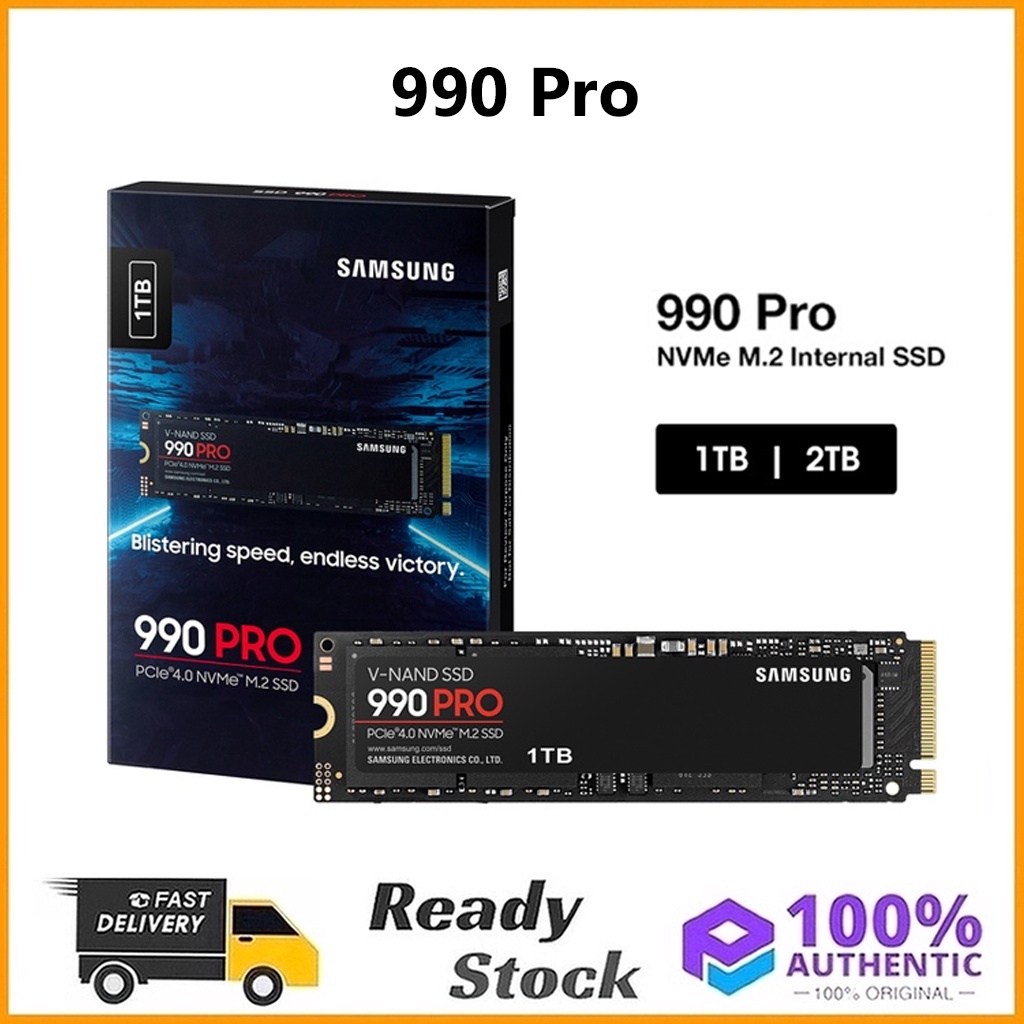 Samsung SSD 990 Pro M.2 NVMe SSD Internal Solid State Drive | Shopee ...