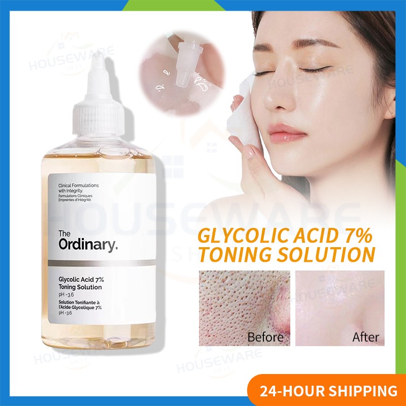 The Ordinary Toner Glycolic Acid 7% Toning Solution Acne and Pimple ...