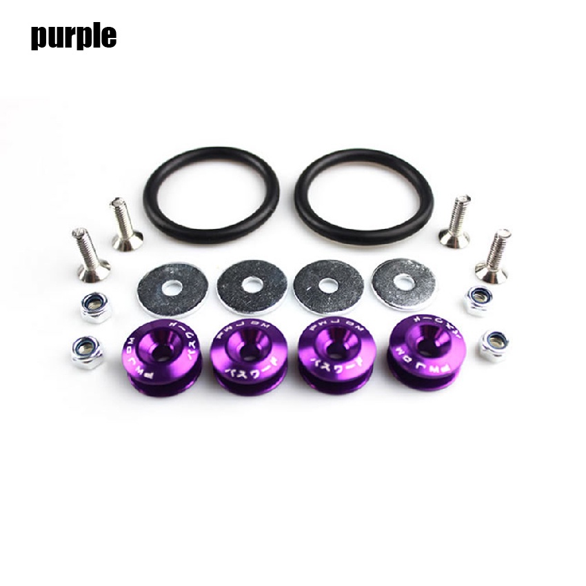 Superior JDM Car Bumper Washer/Bolt Engine Quick Release Fastener ...