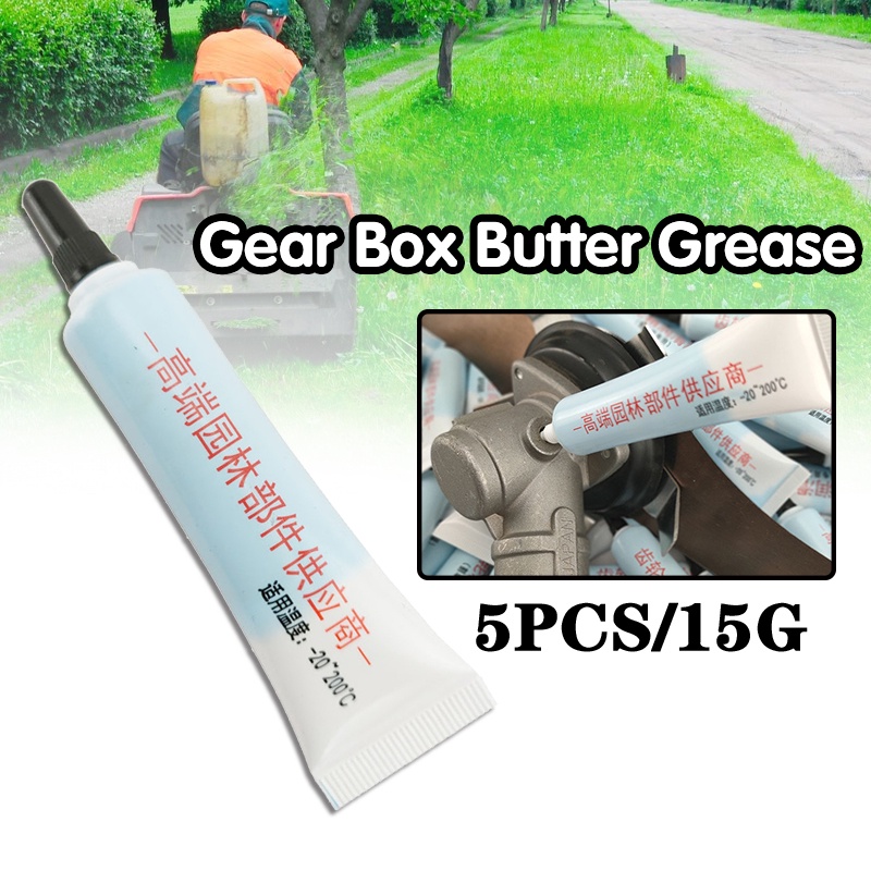 Lawn mower gearbox working head high temperature vial butter grease