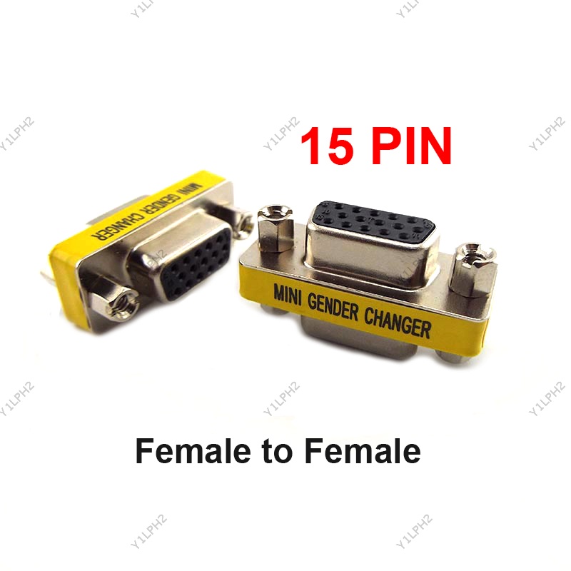 15pin VGA / SVGA Female to Female Double F to F Cable Gender Changer