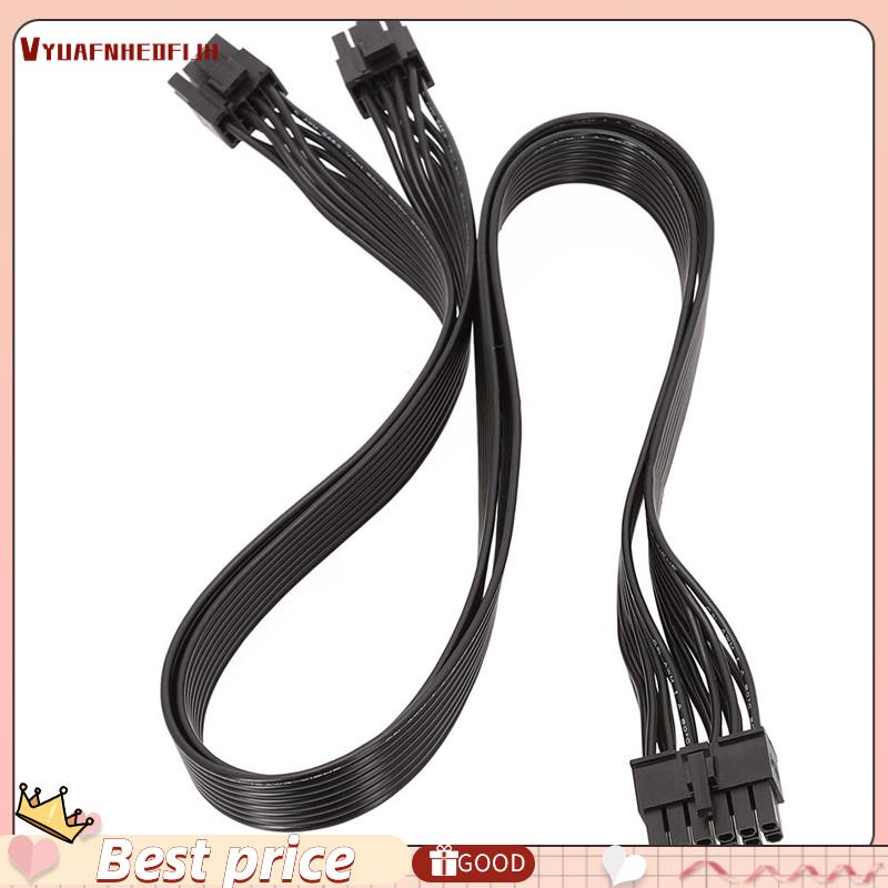 【vyuafnhedfijh】PSU Graphics Card Line 12Pin to Dual 8Pin(6+2) PCI-E ...