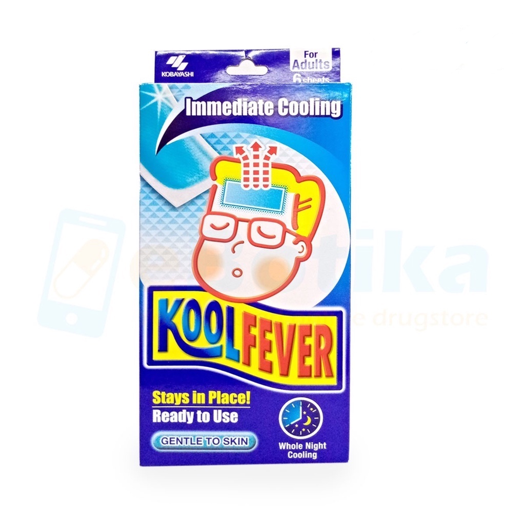 Kool Fever Adult 6 Sheets | Shopee Philippines