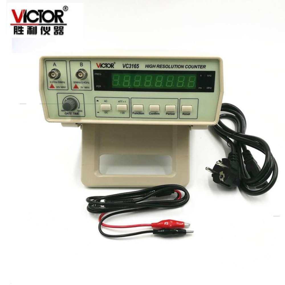 VICTOR VC3165 Precision Frequency Counter frequency meter digital ...