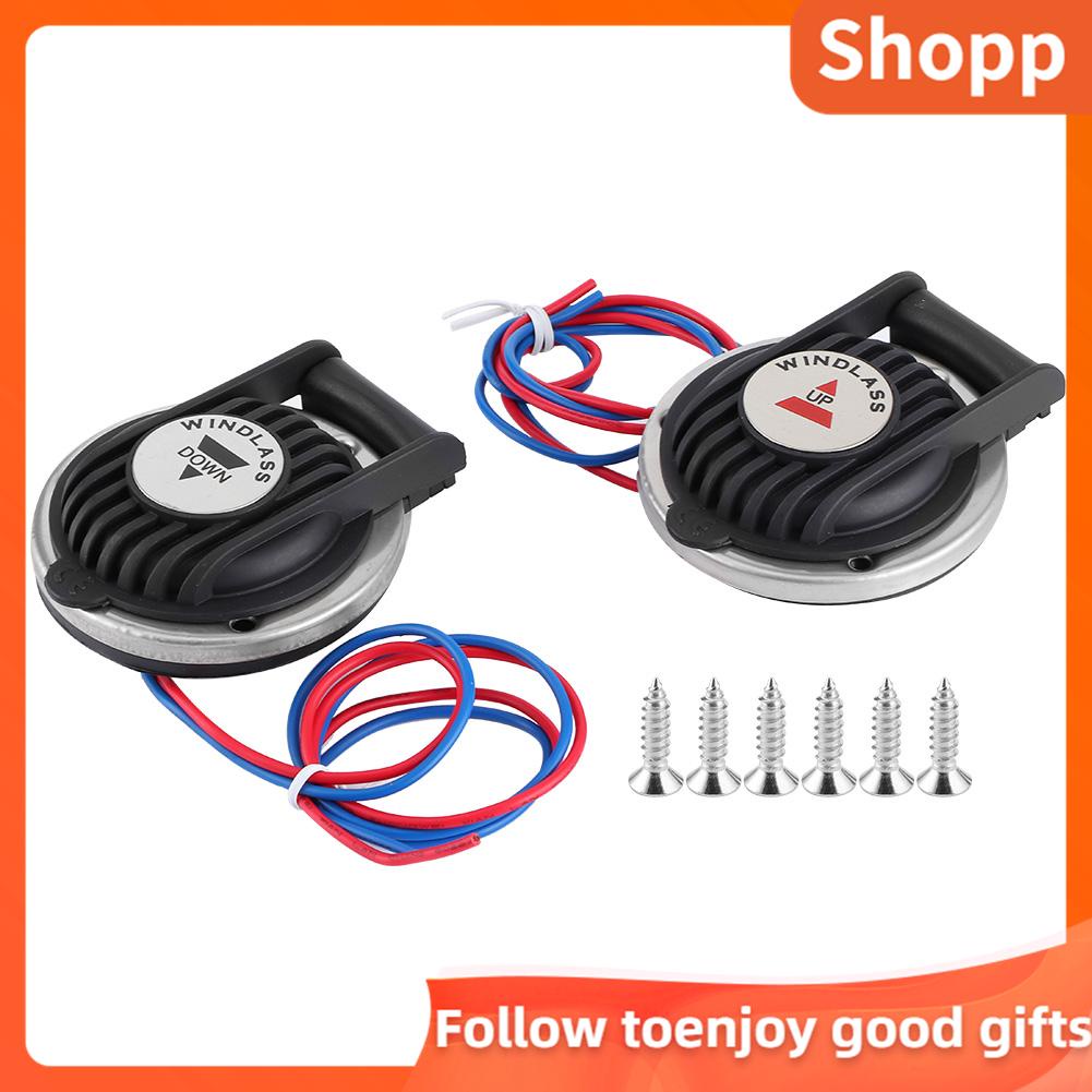 Pactrade Marine Boat Anchor Windlass Winch Foot Compact Switch - Foto 5