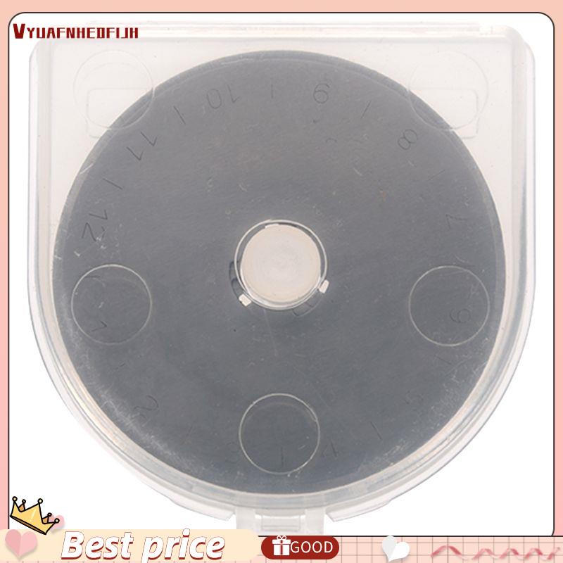 Clover 45mm Rotary Blade Refills - 5-Pack Replacement Blades For Rotary Cutters