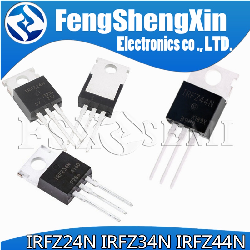 Chanzon IRFZ24NPBF P-Channel Power MOSFET Transistor – TO-220AB Package, Pack Of 10