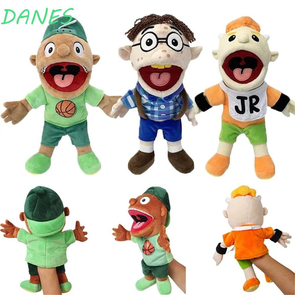 DANES1 Jeffy Hand Puppet, Movable Mouth Cody Junior Jeffy Friends