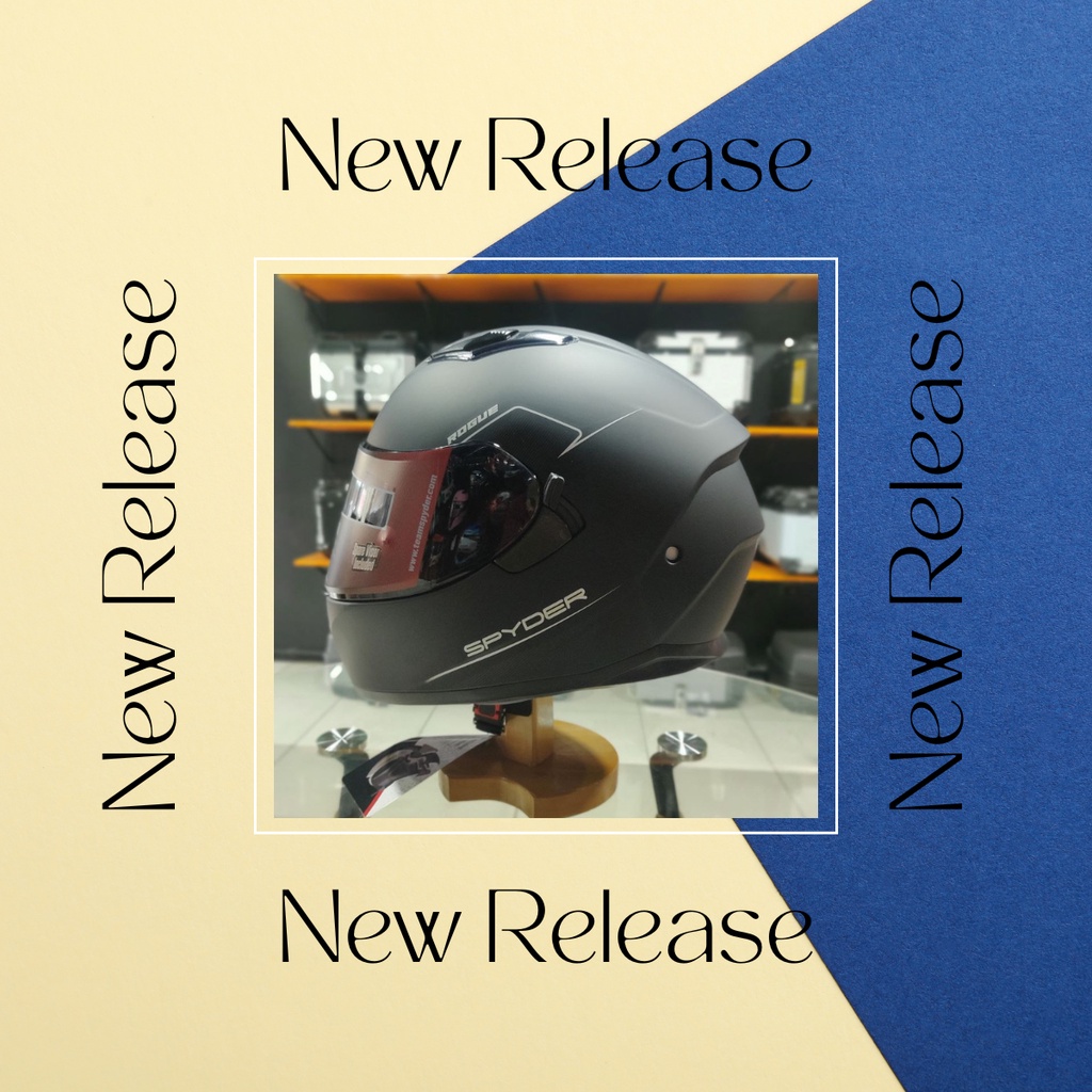 spyder helmet rogue 3001m s soc matte black dual visor helmet offroad