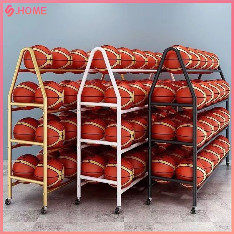 Basketball storage rack no punch floor type kindergarten ball frame ...