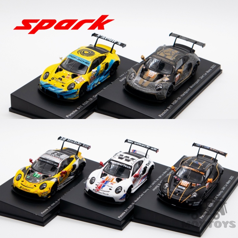 Spark 1/64 Porsche 911 RSR-19 Proton Competition #16 2023 Le Mans Car