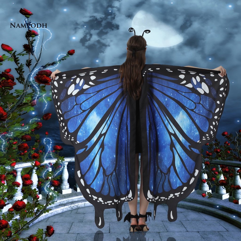 roeaceh Colorful and Flexible Elf Wing Prop Adult Butterfly Wing