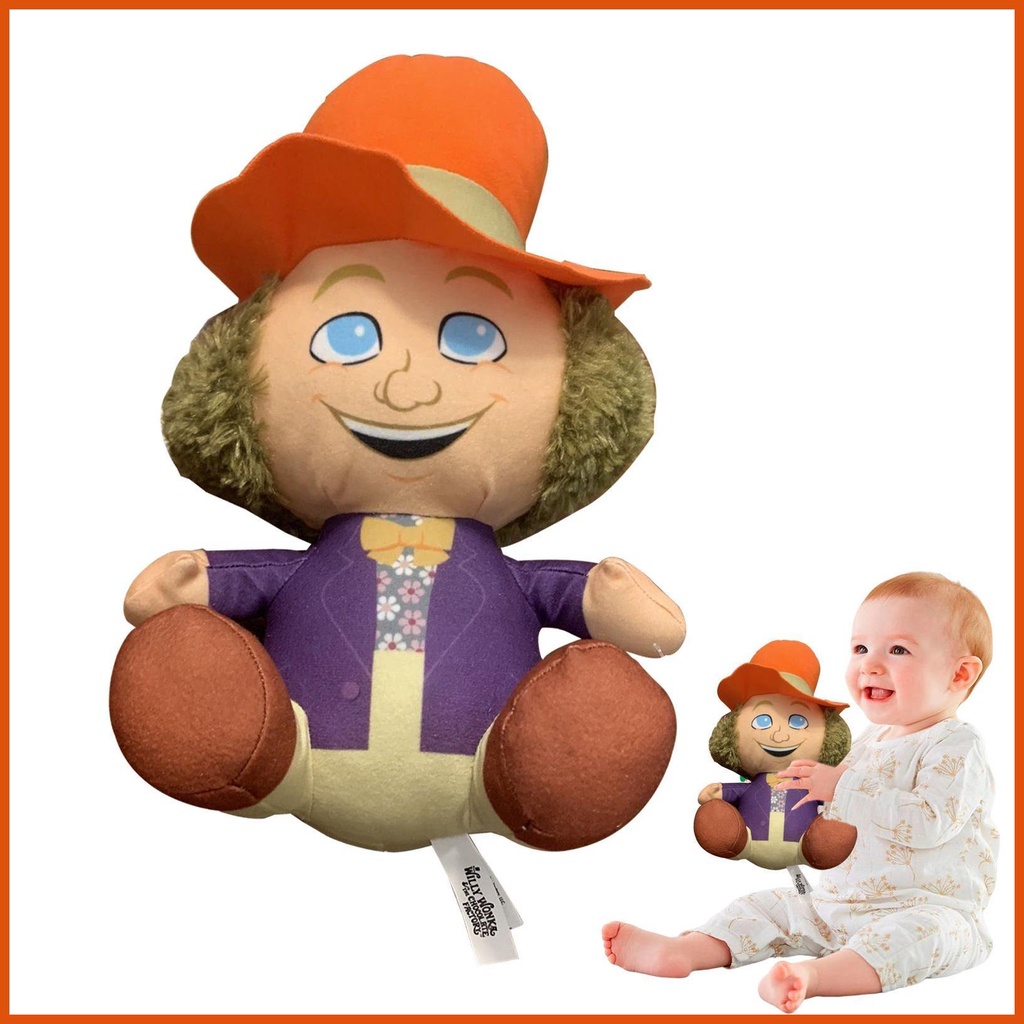 Willy Wonka Plush Toys Stuffed Doll Sleeping Companion Popular Movie ...