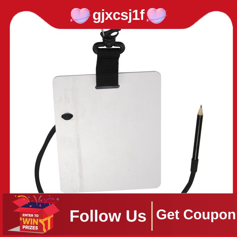 [gjxcsj1f] Dive Underwater Writing Slate Diving Wordpad Gear Board With
