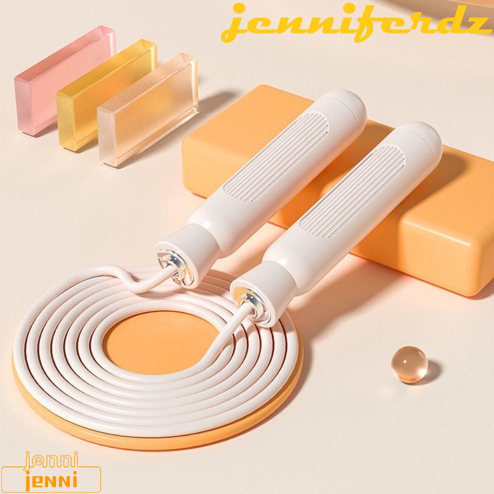 JENNIFERDZ Cordless Jump Rope Burning Fat Exercise Workout Gym Jump
