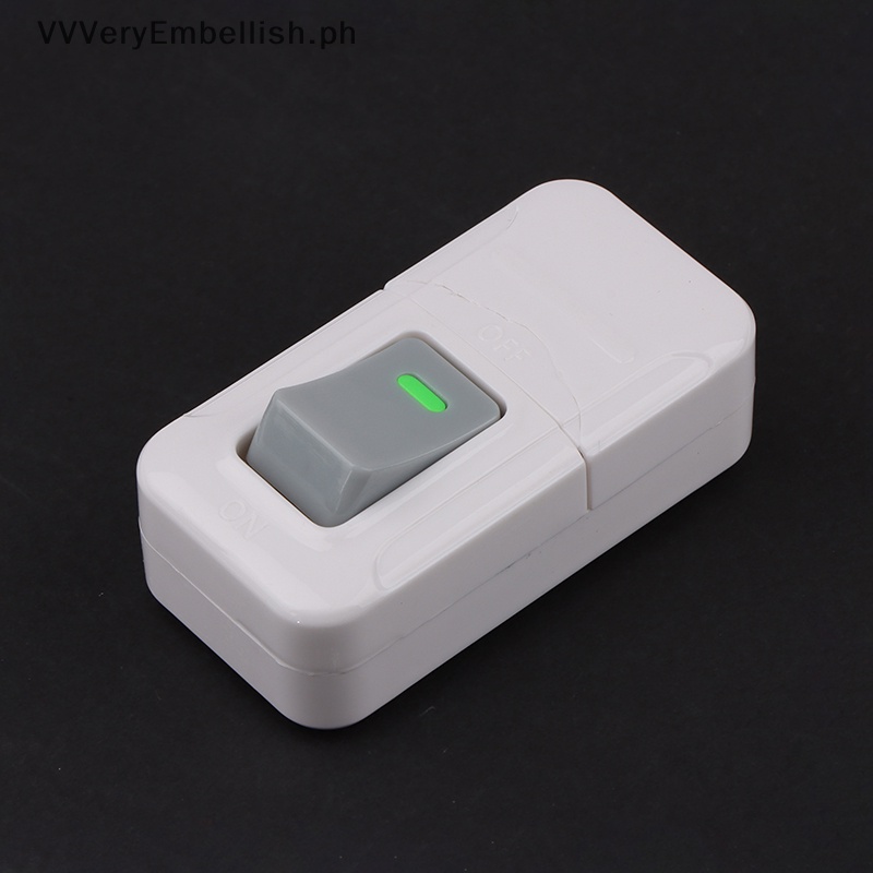 VVVeryEmbellish White ON OFF Push Button Switch Table Led Lights Online ...