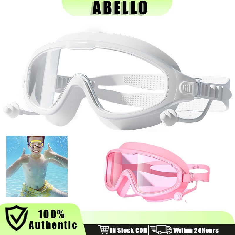 Kids Anti-Fog Goggle Mask For Diving Swim Googles Quick Dry Kids ...