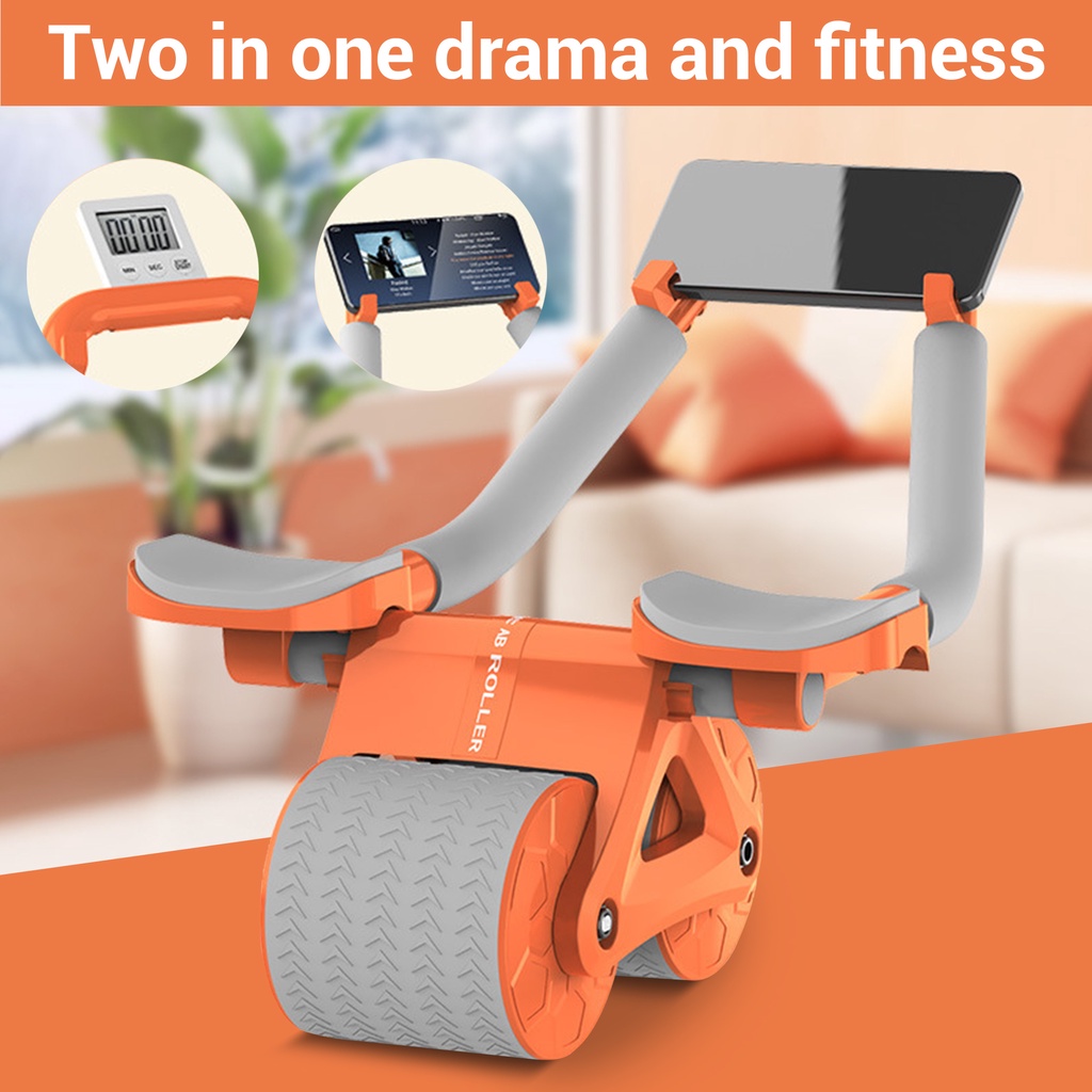Abdominal Workout Fitness Wheel Abdominal Exercise Equipment Ab Roller ...
