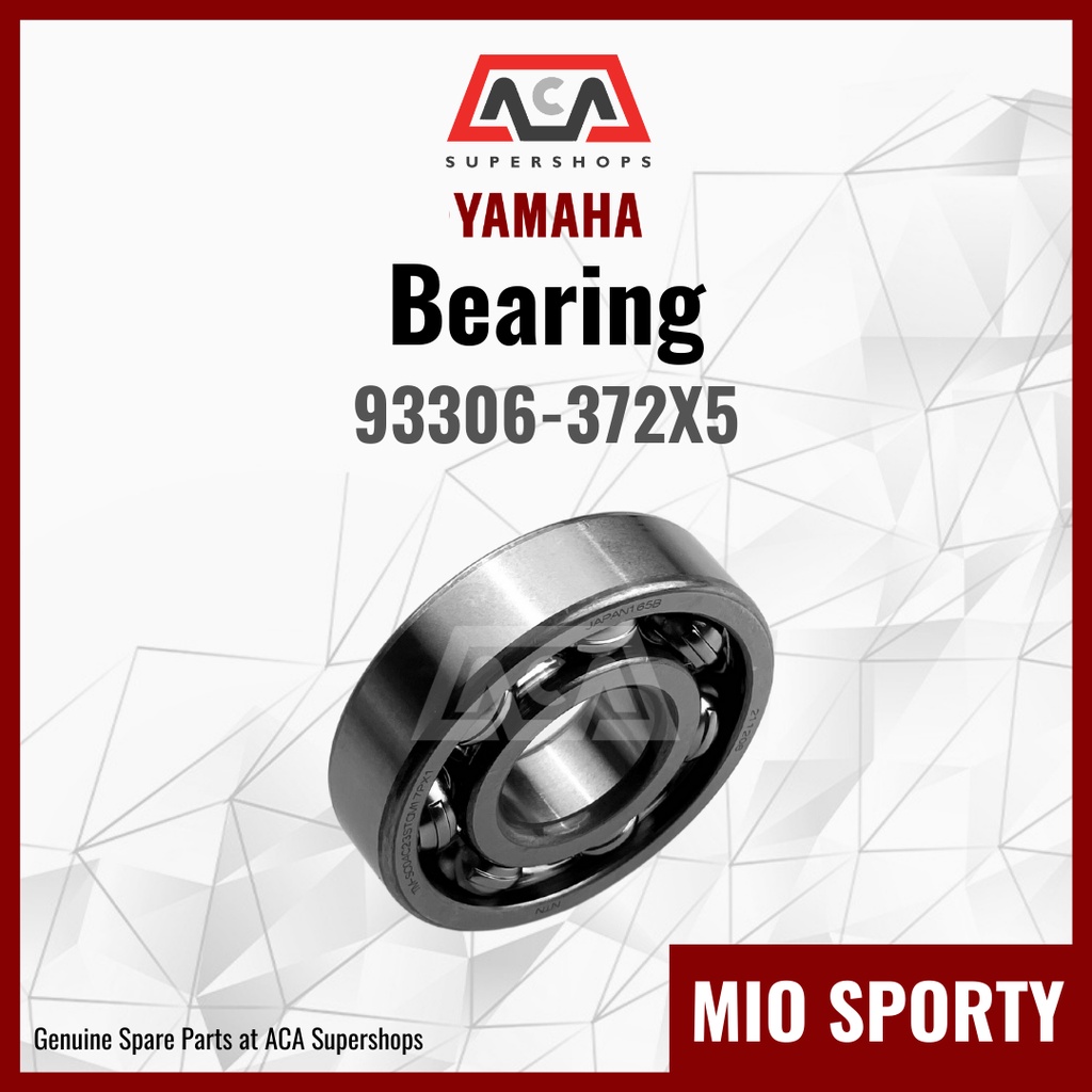 MIO SPORTY CRANKSHAFT BEARING (93306372X5) (YAMAHA GENUINE PARTS